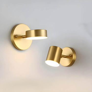 Appliques Murales Led En Cuivre Nordique-Lampe Veilleuse